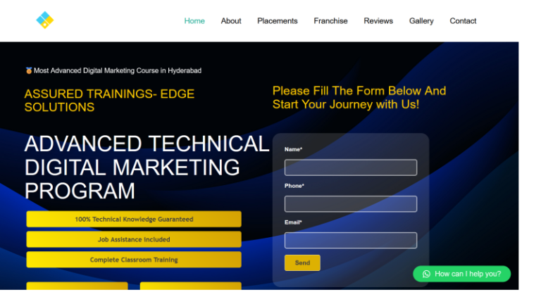 TRAINING WEBSITE